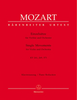 Mozart, Adagio K. 261 and Rondos K. 269 and K. 373 for Violin and Piano (Bareneiter)