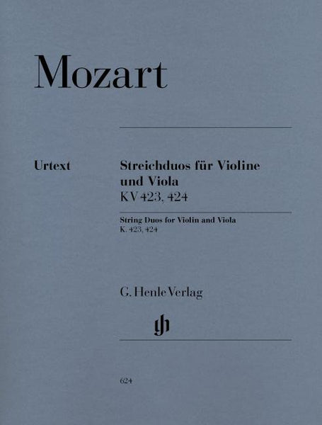 Mozart, Duos K423 and K424 For Violin And Viola (Henle)