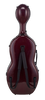 Musilia S2 Cello Case 3.2kg Transparent Red