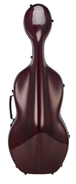 Musilia S3 Cello Case 2.5kg Transparent Red