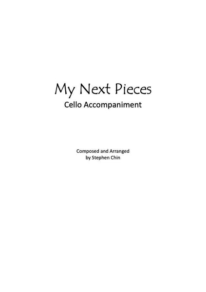 My Next Pieces String Accompaniment Score for Cello