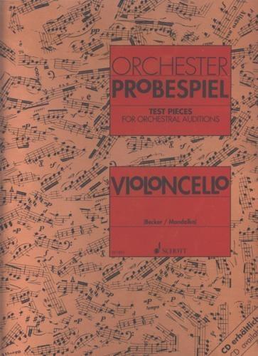 Orchester Probespiel (Test Pieces for Orchestral Auditions) for Cello (Schott)