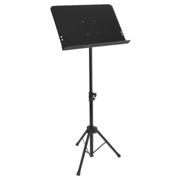 Orchestral Music Stand Black - Solid