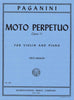 Paganini, Moto Perpetuo Op. 11 for Violin and Piano (IMC)