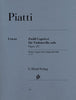 Piatti, 12 Caprices Op. 25 for Cello (Henle)