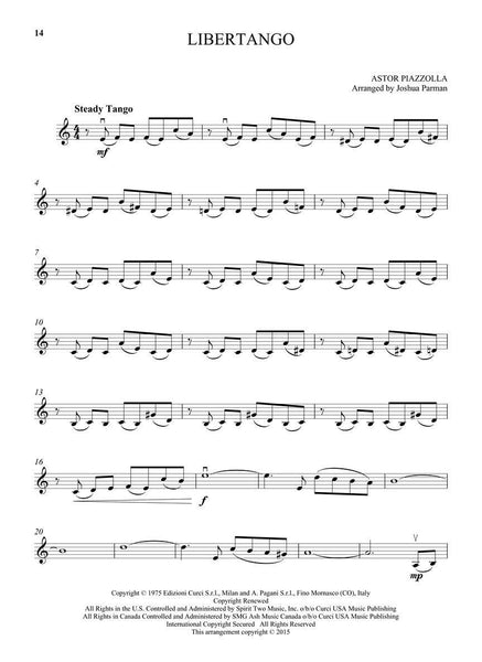 Piazzolla, 25 Tangos for Violin and Piano (Boosey and Hawkes) – Simply ...