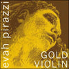 Pirastro Evah Pirazzi Gold Violin E String Steel Ball End 4/4