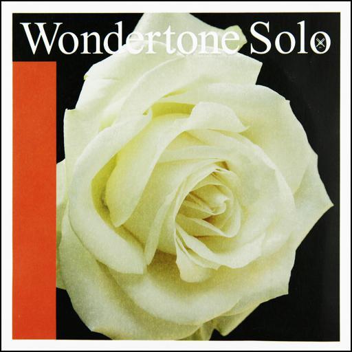 Pirastro Wondertone Solo Violin Silvery Steel E String Ball End 4/4