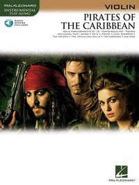 Pirates of The Caribbean for Violin with Online Accompaniments