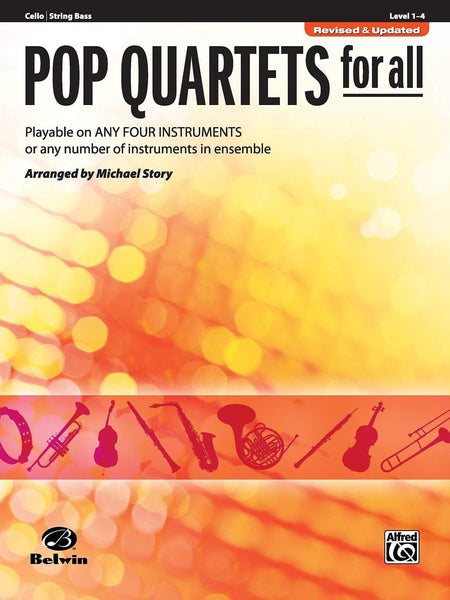 Pop Quartets for All - Cello and Double Bass