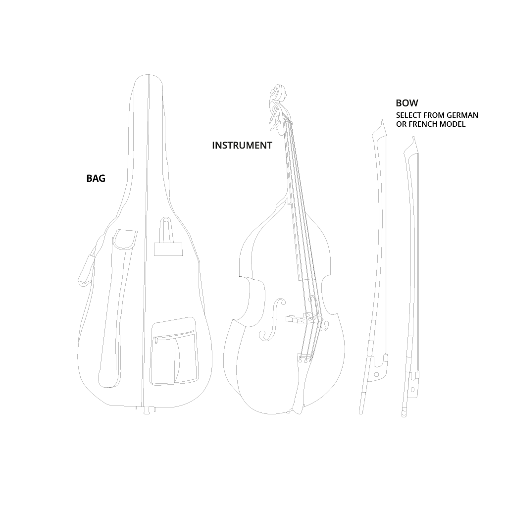 Double bass instrument hi-res stock photography and images - Alamy