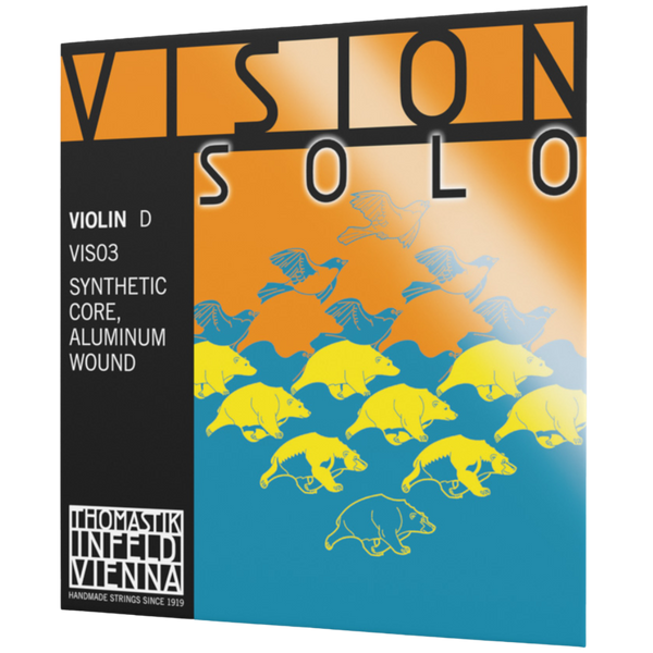 Thomastik Vision Solo Violin D String Aluminum 4/4