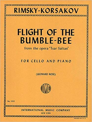 Rimsky-Korsakov, Flight of the Bumblebee for Cello and Piano (IMC)