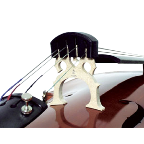 Sordina Per Violoncello Practice Mute - In Metallo Con Rivestimento Gomma, Japan Import - Foto 8