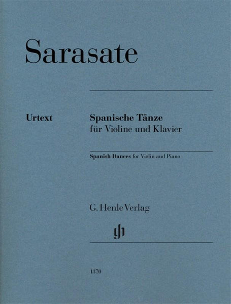 Sarasate, Spanish Dances for Violin and Piano (Henle)