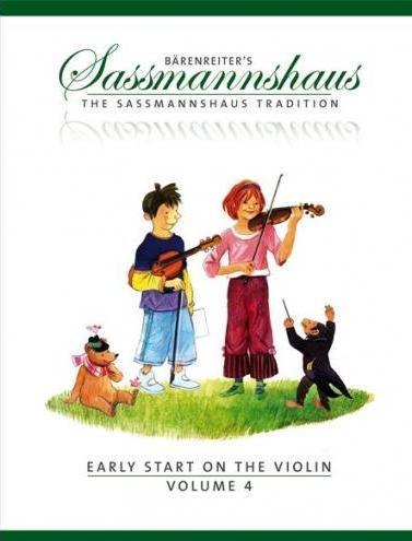Sassmannshaus, Early Start on the Violin Book 4