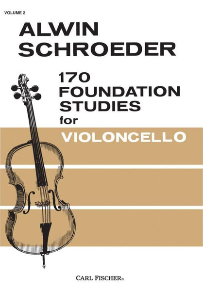 Schroeder, 170 Studies for Cello Volume 2 (Fischer)