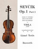 Sevcik, Op. 1 Part 1 for Viola (Bosworth)