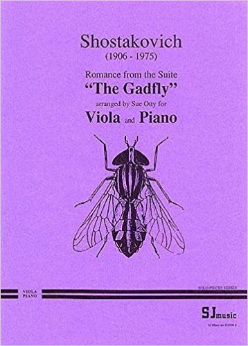 Shostakovich, D., Romance from The Gadfly Op. 97 for Viola and Piano (SJ Music)