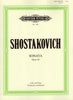 Shostakovich, Sonata in D Minor Op. 40 for Cello and Piano (Peters)