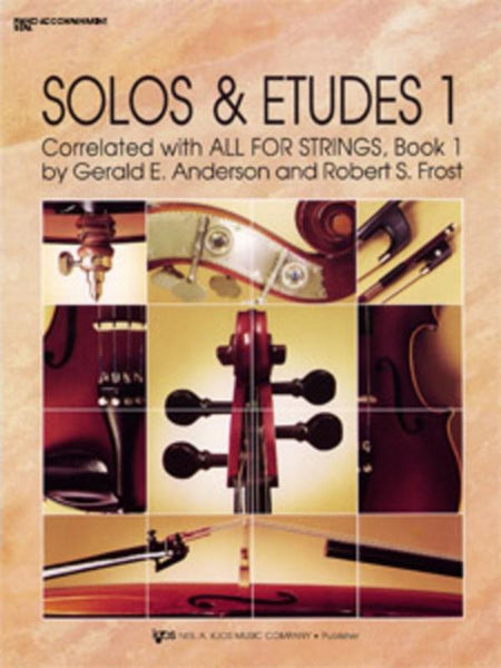 Solos and Etudes Book 1 Piano Accompaniment