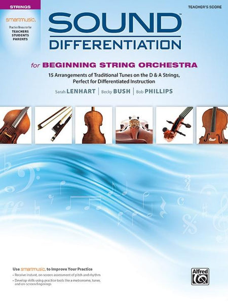 String Score Sound Differentiation for Beginning String Orchestra Score – Simply for ...