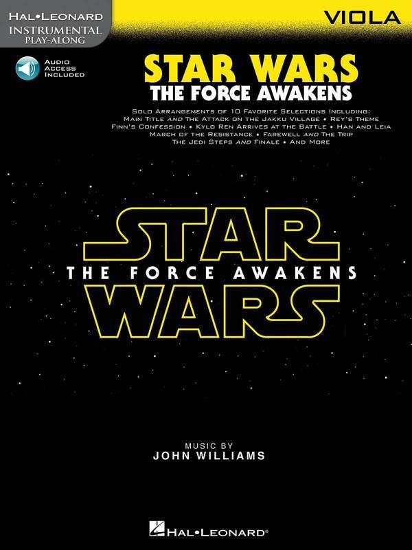 Star Wars The Force Awakens for Viola with Online Accompaniments ...