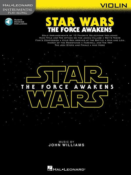 Star Wars The Force Awakens for Violin with Online Accompaniments