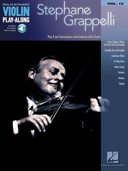 Stephane Grappelli Violin Playalong Volume 15 with Online Accompaniments