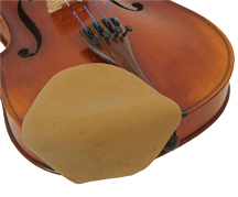 Strad Pad for Violin or Viola - Large Size Beige