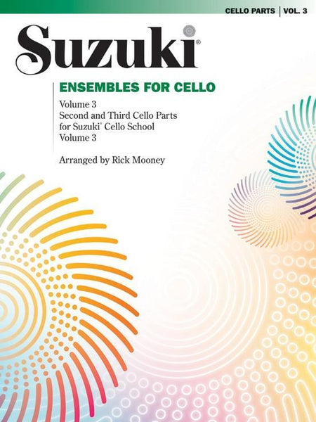 Suzuki Cello School Ensembles Volume 3