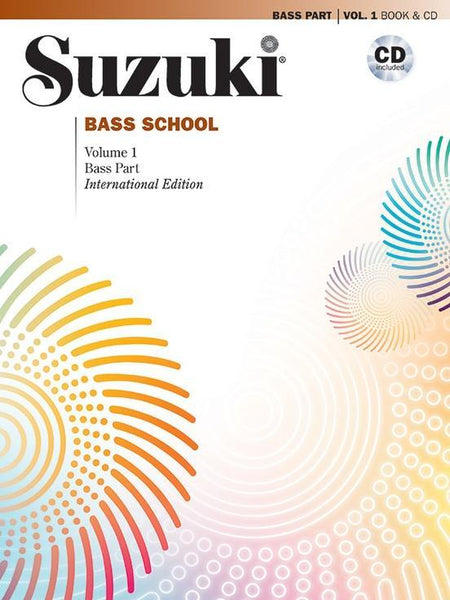 Suzuki Double Bass School Volume 1 Book and CD