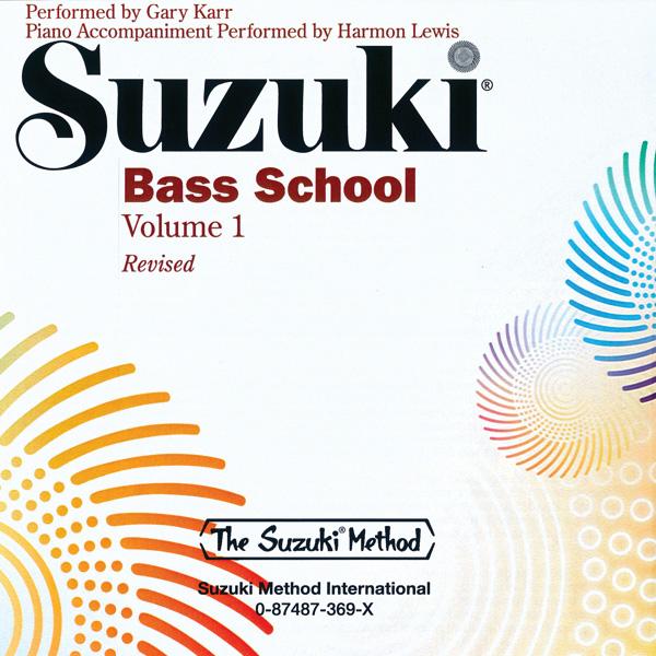 Suzuki Double Bass School Volume 1 Performance CD