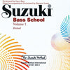 Suzuki Double Bass School Volume 1 Performance CD