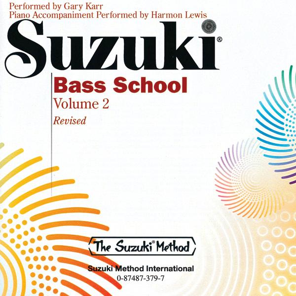 Suzuki Double Bass School Volume 2 Performance CD