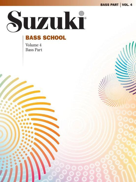 Suzuki Double Bass School Volume 4 Part Only