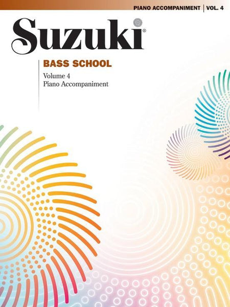 Suzuki Double Bass School Volume 4 Piano Accompaniment