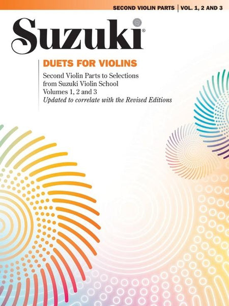 Suzuki Duets for 2 Violins (For Volumes 1-3)