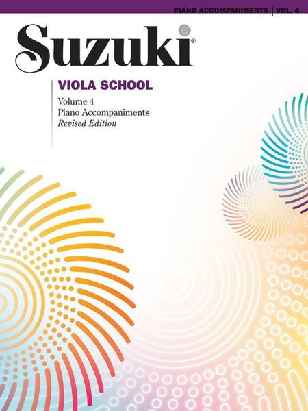 Suzuki Viola School Volume 4 Piano Accompaniment
