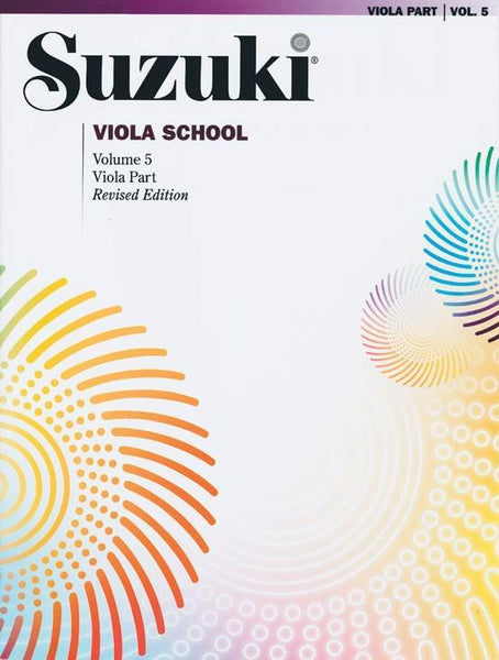 Suzuki Viola School Volume 5 Part Only