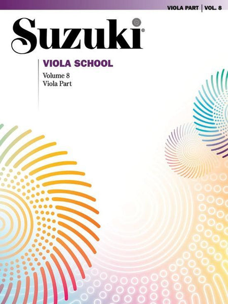 Suzuki Viola School Volume 8 Part Only
