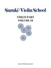 Suzuki Violin School Volume 10 Part Only