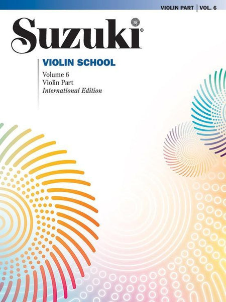 Suzuki Violin School Volume 6 Part Only