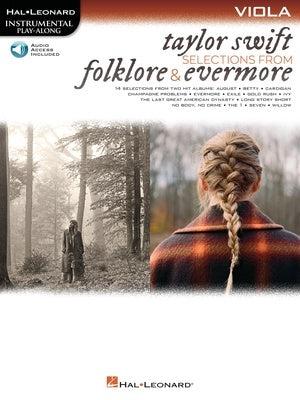 Taylor Swift: Selections from Folklore & Evermore for Viola Bk/OLA