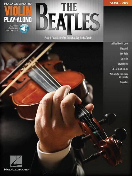 The Beatles Violin Playalong Volume 60 with Online Accompaniments