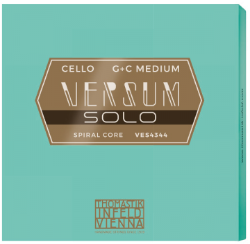 Thomastik Versum Solo Cello G and C Strings (Twin Pack) 4/4
