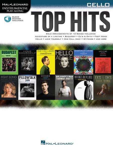 Top Hits for Cello with Online Accompaniments