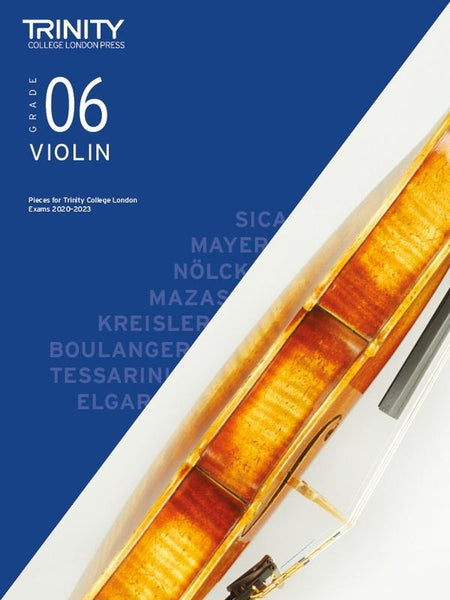 Trinity College London Violin 2020-23 Grade 6 Score & Part