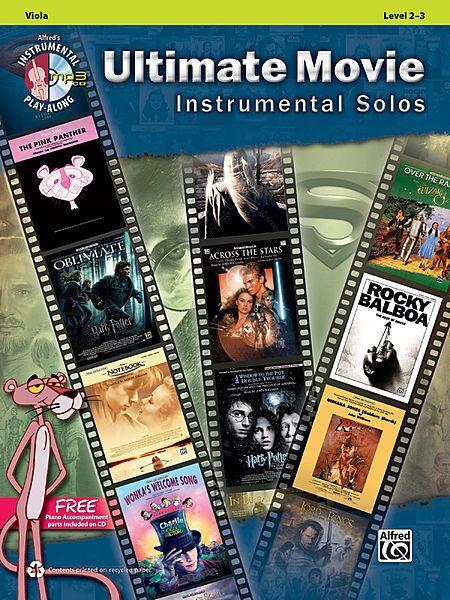 Ultimate Movie Instrumental Solos for Viola with CD