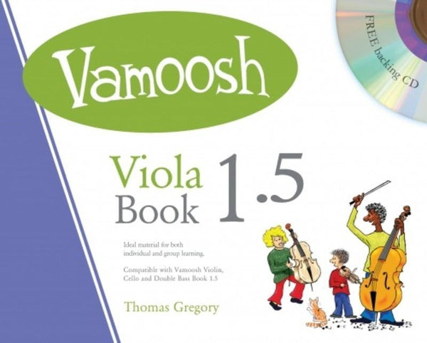 Vamoosh Viola Book 1.5 with CD